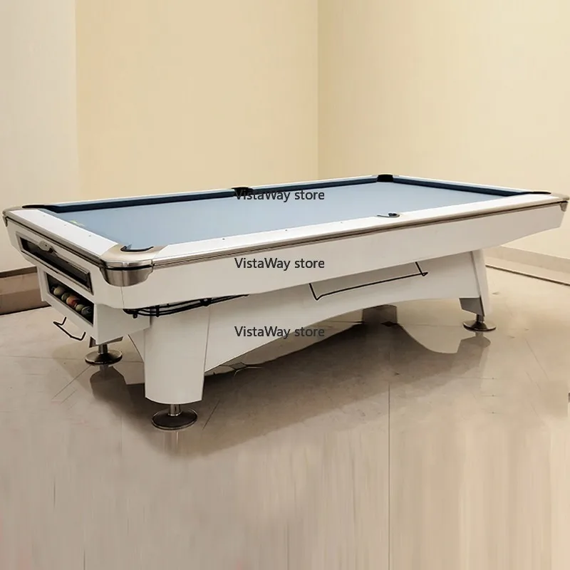 American Style 9ft Pool Table Tournament Quality Cushioned Slate Material Leather Automatic Ball Return Snooker Billiard Table
American Style 9ft Pool Table Tournament Quality Cushioned Slate Material Leather Automatic Ball Return Snooker Billiard Table