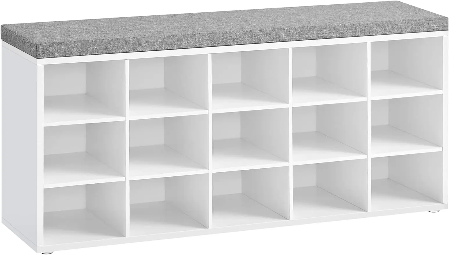 Shoe Bench with Cushion Storage Bench with Padded Seat Entryway Bench with 15 Compartments Adjustable Shelves
Shoe Bench with Cushion Storage Bench with Padded Seat Entryway Bench with 15 Compartments Adjustable Shelves