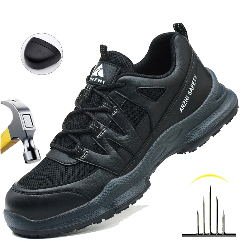 Protection Safety Shoes for Men Steel Toe Sneake Breathable Indestructible Wear-resisting Adjustable Industrial Work Shoes
Protection Safety Shoes for Men Steel Toe Sneake Breathable Indestructible Wear-resisting Adjustable Industrial Work Shoes