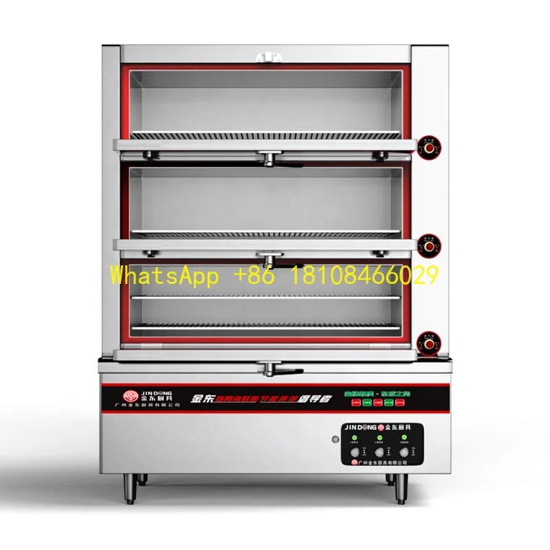 Электрический паровой шкаф в китайском стиле, коммерческая пароварка для риса, морепродуктов, кухонная трехдверная пароварка для морепродуктов C
Электрический паровой шкаф в китайском стиле, коммерческая пароварка для риса, морепродуктов, кухонная трехдверная пароварка для морепродуктов C