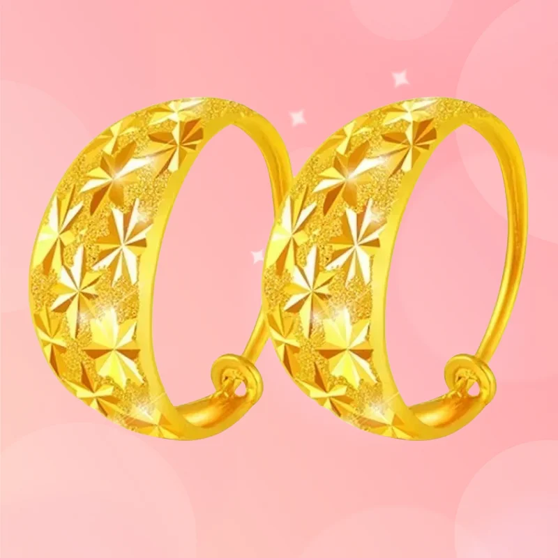 Gift 2025 Boutique 9999 Gold Women's Earrings Women's Real Gold Earrings 24K Gold Earrings Love Celebrity Luxury Quality Jewelry
Gift 2025 Boutique 9999 Gold Women's Earrings Women's Real Gold Earrings 24K Gold Earrings Love Celebrity Luxury Quality Jewelry