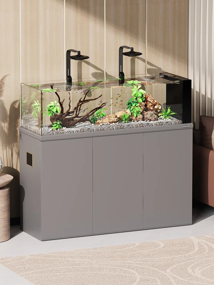Native stream tank fish tank stainless steel bottom filter household large landscaping ecological aquarium ultra-white tank
Native stream tank fish tank stainless steel bottom filter household large landscaping ecological aquarium ultra-white tank