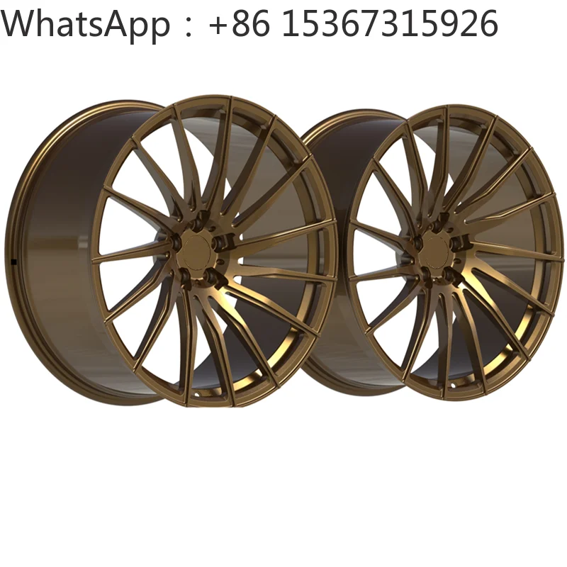 18 Inch Bright Bronze Concave Custom Forged Aluminum Alloy Wheel Rims 5x112 For Modified Vehicles
18 Inch Bright Bronze Concave Custom Forged Aluminum Alloy Wheel Rims 5x112 For Modified Vehicles