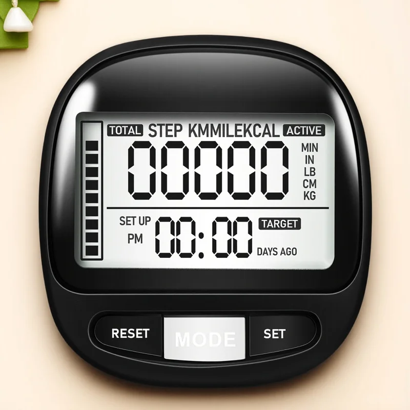 Clip on Step Counter Large Screen Pedometer Portable Walking Tracker Outdoor Step Counter for Seniors Fitness Portable Pedometer
Clip on Step Counter Large Screen Pedometer Portable Walking Tracker Outdoor Step Counter for Seniors Fitness Portable Pedometer