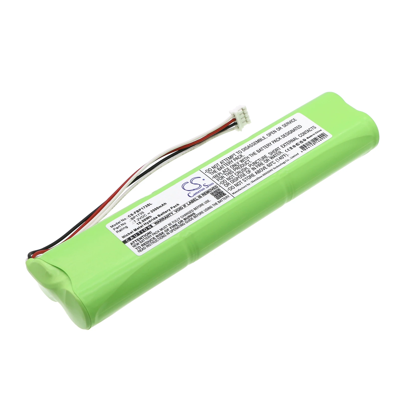 Ni-MH Equipment, Survey, Test Battery for Fluke, 7.2V, 2500mAh, Compatible Models: Biomedical Varta, multimeter P-1505
Ni-MH Equipment, Survey, Test Battery for Fluke, 7.2V, 2500mAh, Compatible Models: Biomedical Varta, multimeter P-1505