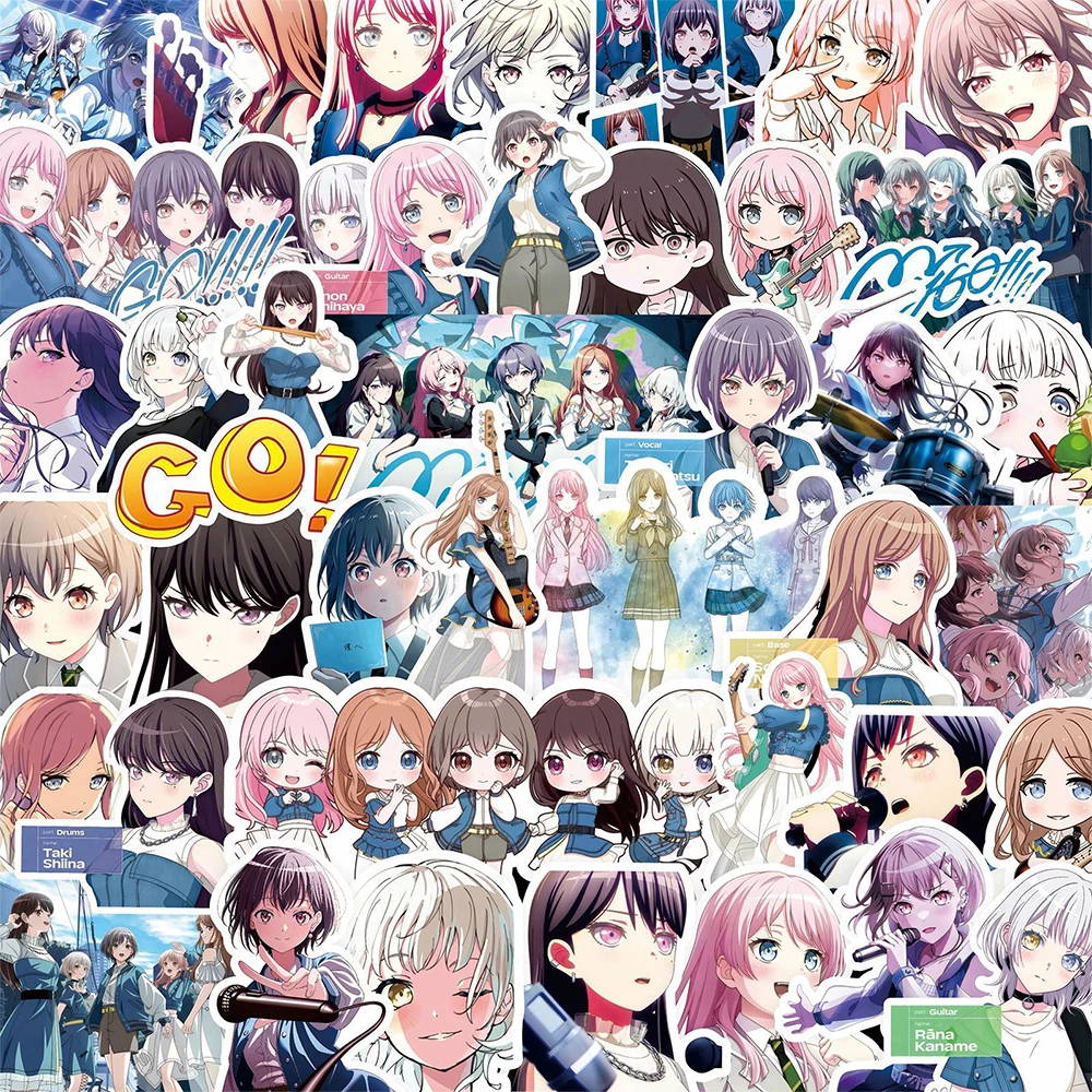 20/40/80pcs Kawaii Girls BanG Dream Stickers Mygo Anime Sticker Cute Takamatsu Tomori Anon Chihaya Rana Kaname Cartoon Decals
20/40/80pcs Kawaii Girls BanG Dream Stickers Mygo Anime Sticker Cute Takamatsu Tomori Anon Chihaya Rana Kaname Cartoon Decals