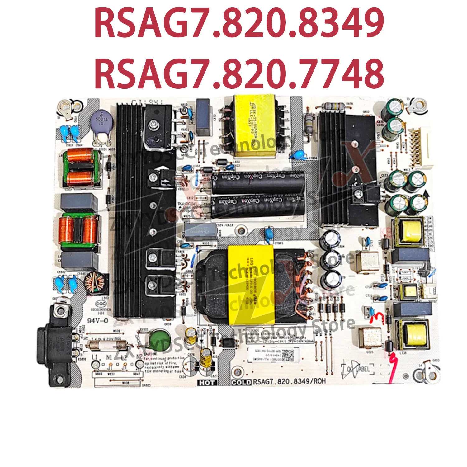 Оригинальная плата питания для телевизоров HZ43A65, H50E3A, HZ55A57, HE65E3A (номера RSAG7.820.8349, RSAG7.820.7748)
Оригинальная плата питания для телевизоров HZ43A65, H50E3A, HZ55A57, HE65E3A (номера RSAG7.820.8349, RSAG7.820.7748)
