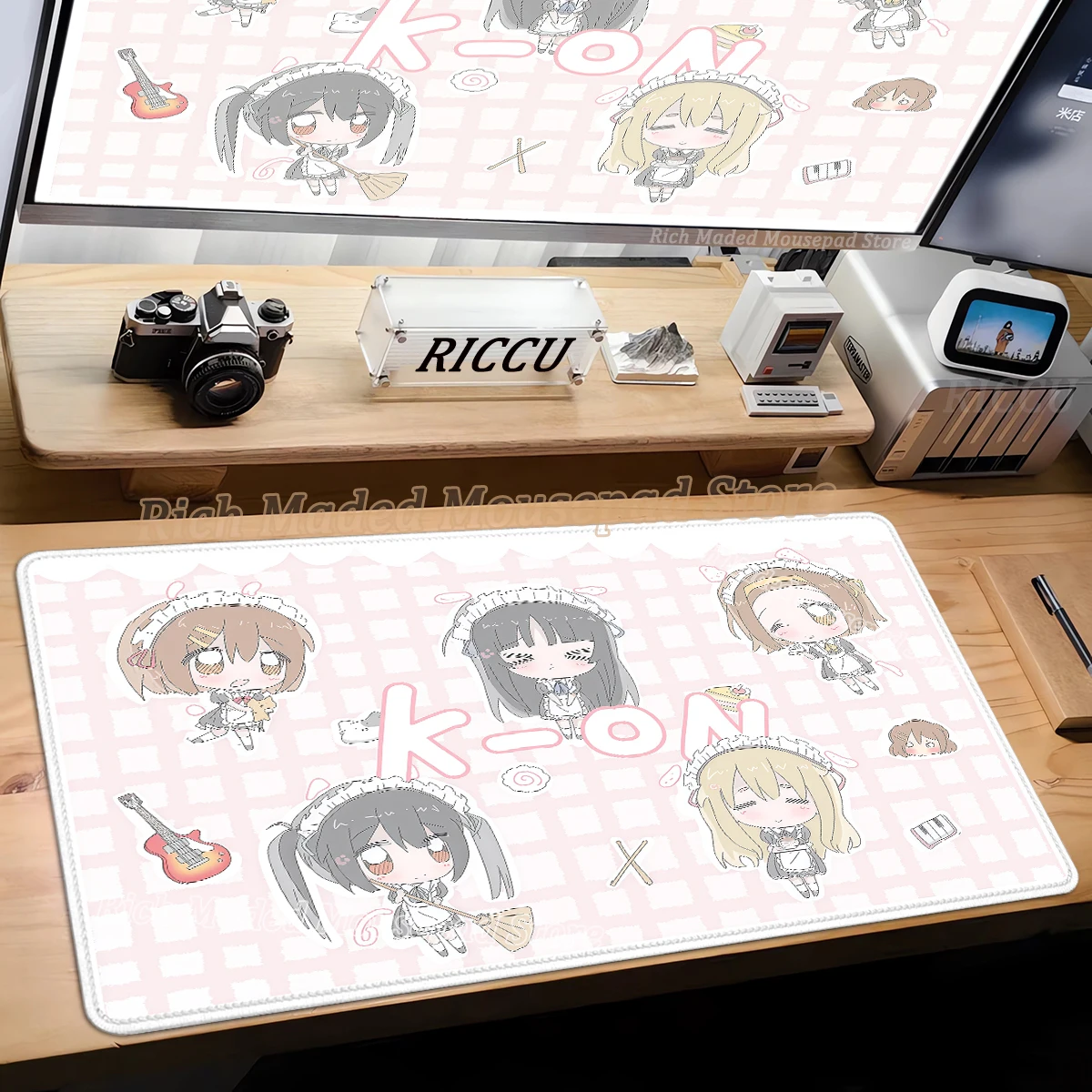 Pink Anime K-ON Mousepad Large Cute Cartoon Anime Gaming Mouse Pad Keyboard Mouse Mat Extended Desk Mat Office Desks Accessories
Pink Anime K-ON Mousepad Large Cute Cartoon Anime Gaming Mouse Pad Keyboard Mouse Mat Extended Desk Mat Office Desks Accessories