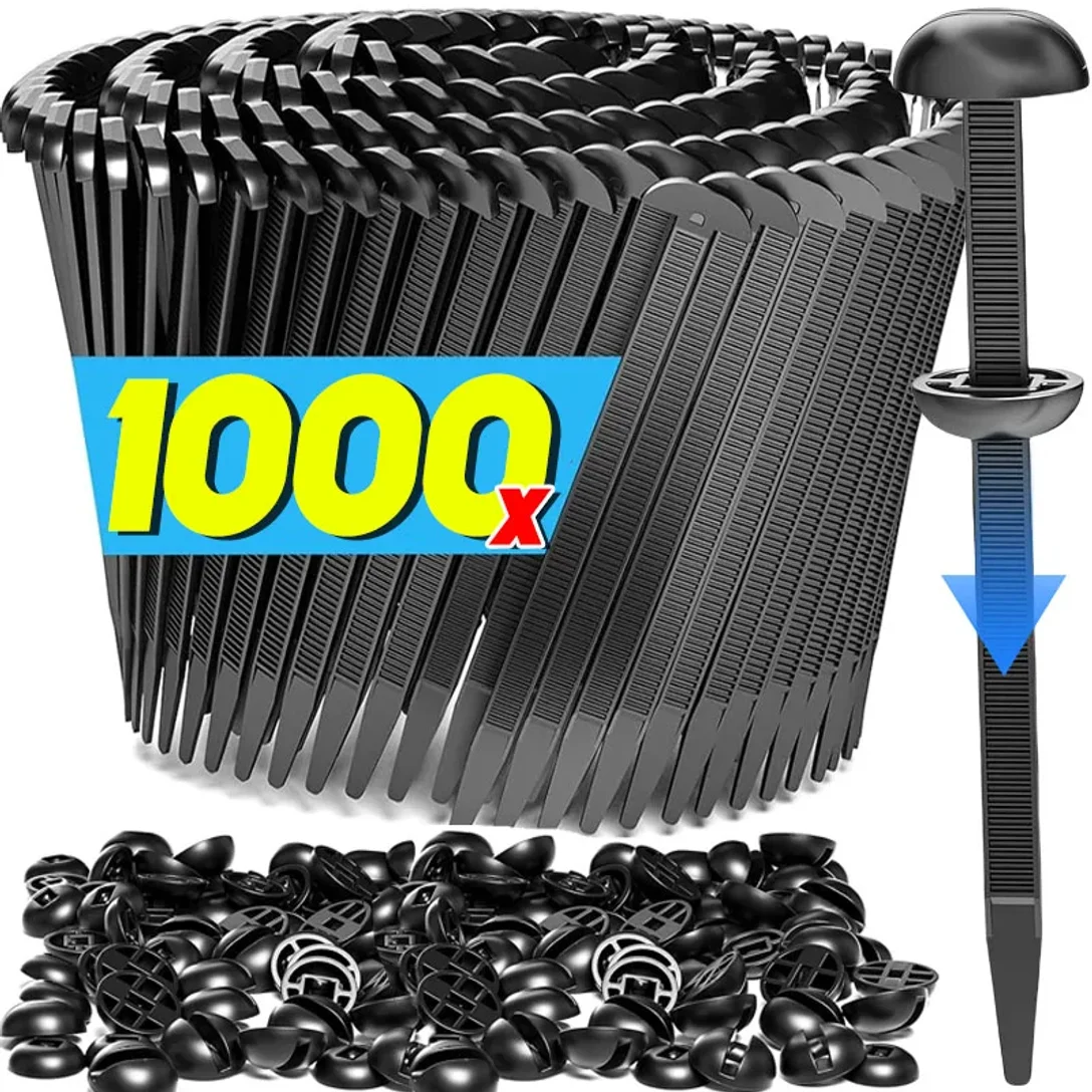Self-locking Nylon Universal Cable Tie Buckle Heavy Duty Zip Ties with Pin & Button Car Daily Repair Fastening Strap
Self-locking Nylon Universal Cable Tie Buckle Heavy Duty Zip Ties with Pin & Button Car Daily Repair Fastening Strap