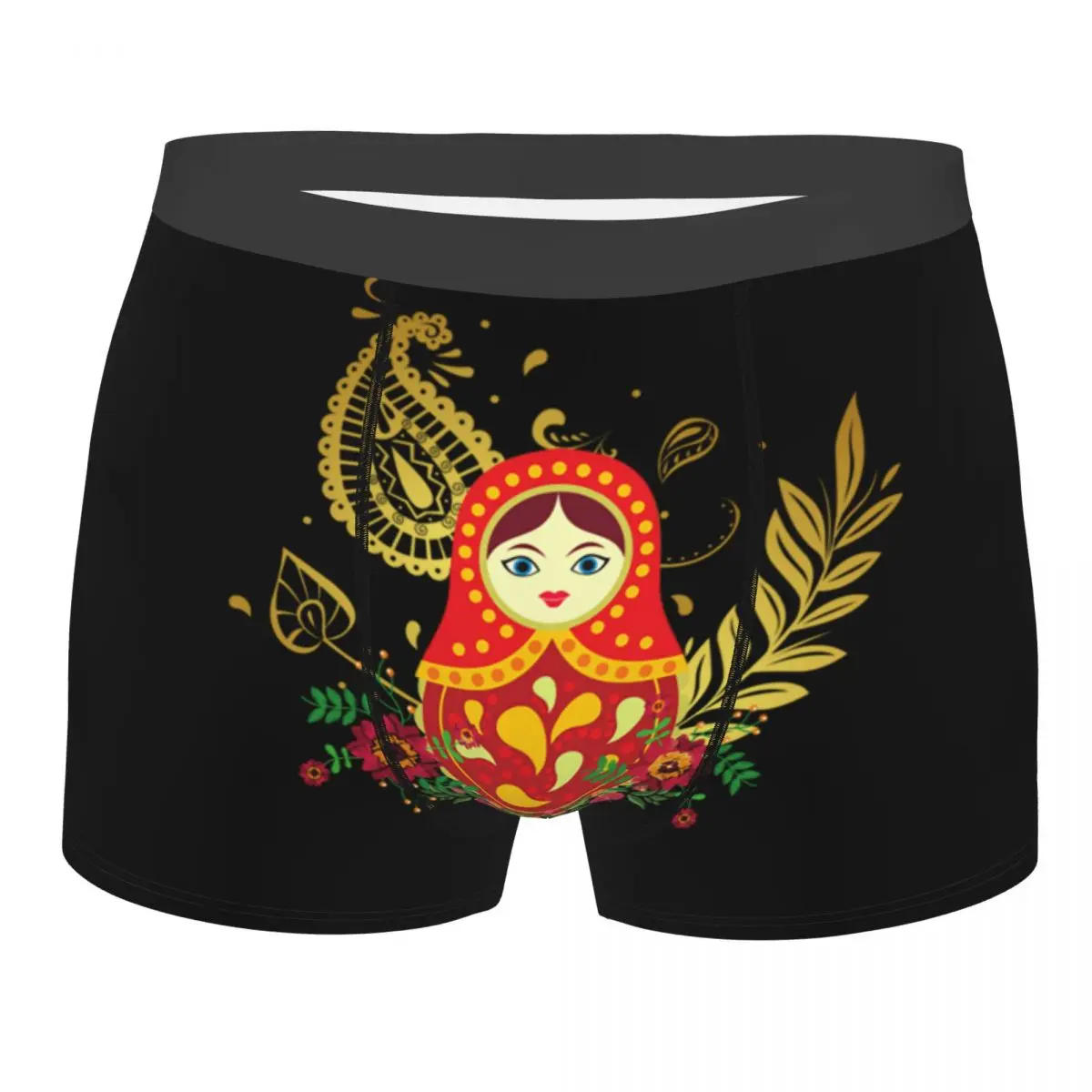 Мужские трусы-боксеры с рисунком русской матрешки, мягкие шорты, нижнее белье для мужчин
Мужские трусы-боксеры с рисунком русской матрешки, мягкие шорты, нижнее белье для мужчин