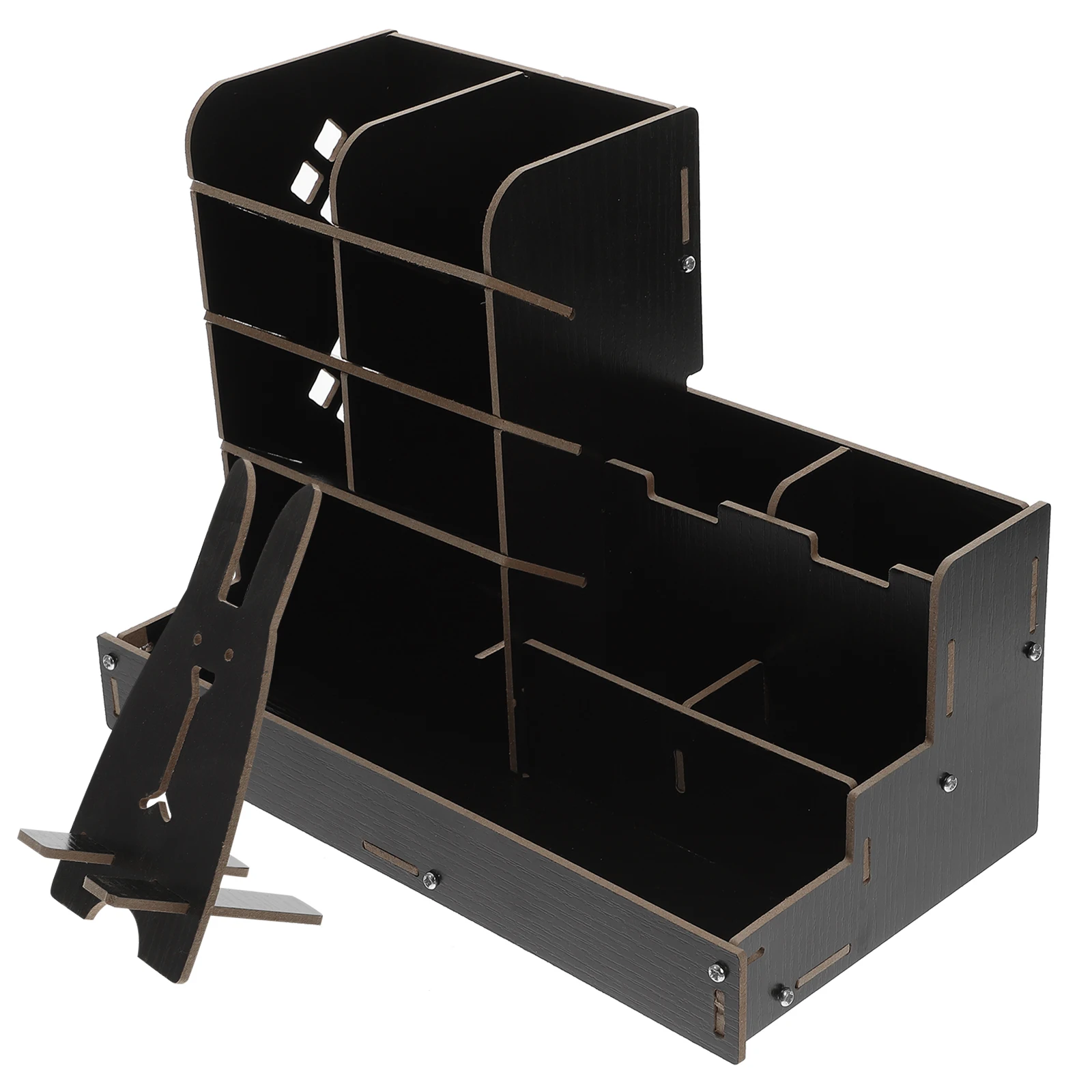 Pen Holder Stationery Box Black Desk Organizer with Desktop Drawers Cute for Work
Pen Holder Stationery Box Black Desk Organizer with Desktop Drawers Cute for Work