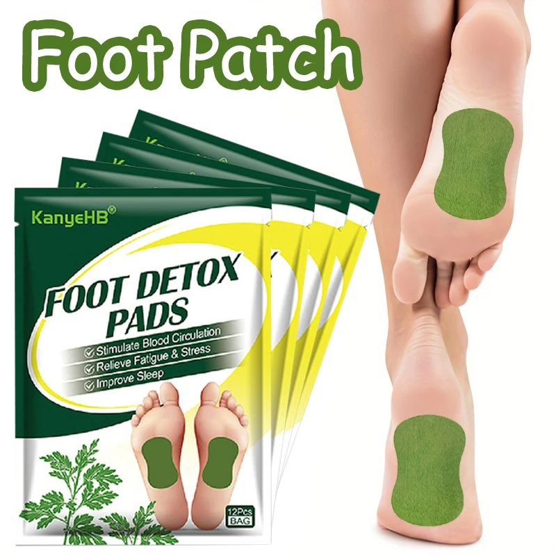 12/24/60Pcs Natural Herbal Foot Patch Deep Cleaning Foot Pads For Foot Care And Relaxation
12/24/60Pcs Natural Herbal Foot Patch Deep Cleaning Foot Pads For Foot Care And Relaxation