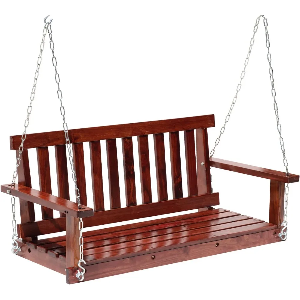Outdoor Wooden Porch Swings 4Ft/48in Outdoor Swings Heavy Duty 800lb Weight Capacity Swing Bench for Adults
Outdoor Wooden Porch Swings 4Ft/48in Outdoor Swings Heavy Duty 800lb Weight Capacity Swing Bench for Adults