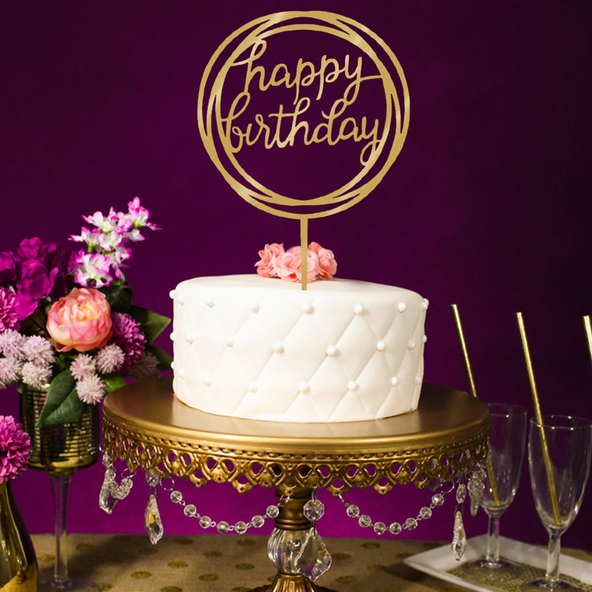 Personalized Acrylic Cake Topper Happy Birthday Letters Black Bday Decorations Reusable Safe Non Toxic Mirror Effect
Personalized Acrylic Cake Topper Happy Birthday Letters Black Bday Decorations Reusable Safe Non Toxic Mirror Effect