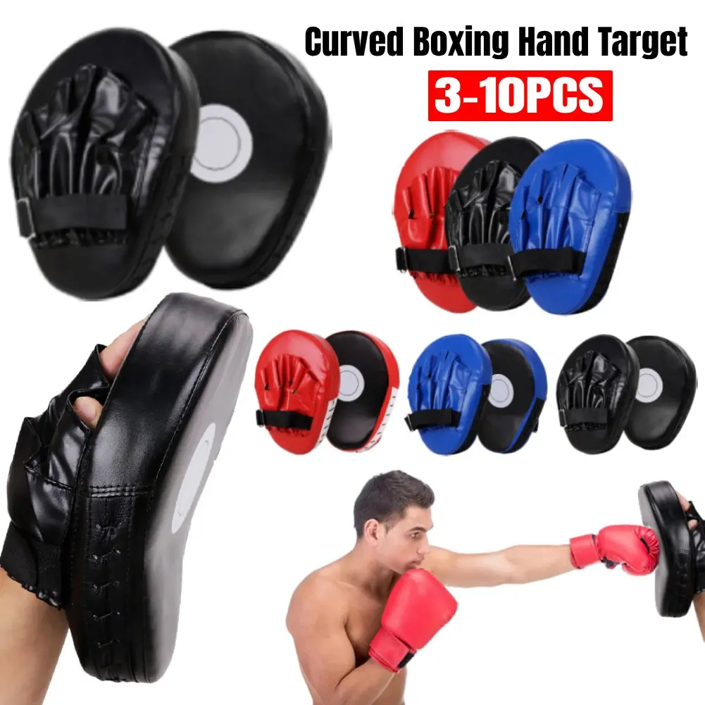 Curved Boxing Hand Target PU Leather 5-Finger Hand Target Breathable Boxing Focus Pad Muay Thai Pads for Martial Arts Training
Curved Boxing Hand Target PU Leather 5-Finger Hand Target Breathable Boxing Focus Pad Muay Thai Pads for Martial Arts Training