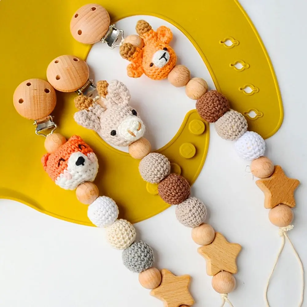 Clips Appease Soother Chain Pacifier Holder Clips Baby Pacifier Chain Crochet Animal Pacifier Clips Baby Teether Toys Straps
Clips Appease Soother Chain Pacifier Holder Clips Baby Pacifier Chain Crochet Animal Pacifier Clips Baby Teether Toys Straps