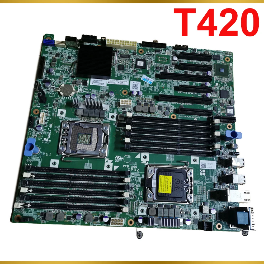 Серверная материнская плата для DELL PowerEdge T420 TT5P2 RCGCR 3015M CPKXG 61VPC
Серверная материнская плата для DELL PowerEdge T420 TT5P2 RCGCR 3015M CPKXG 61VPC