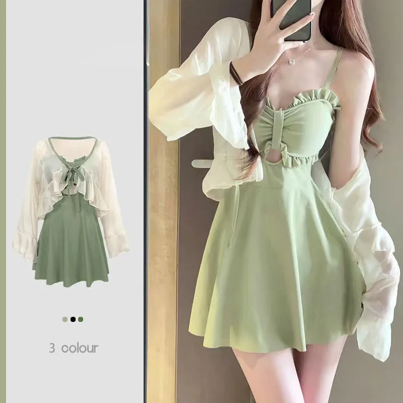 2025 Summer New Women's Swimsuit Two piece Slimming Dress, Large Size 200 pounds, Abdominal Cover Slimming Conservative Skirt
2025 Summer New Women's Swimsuit Two piece Slimming Dress, Large Size 200 pounds, Abdominal Cover Slimming Conservative Skirt