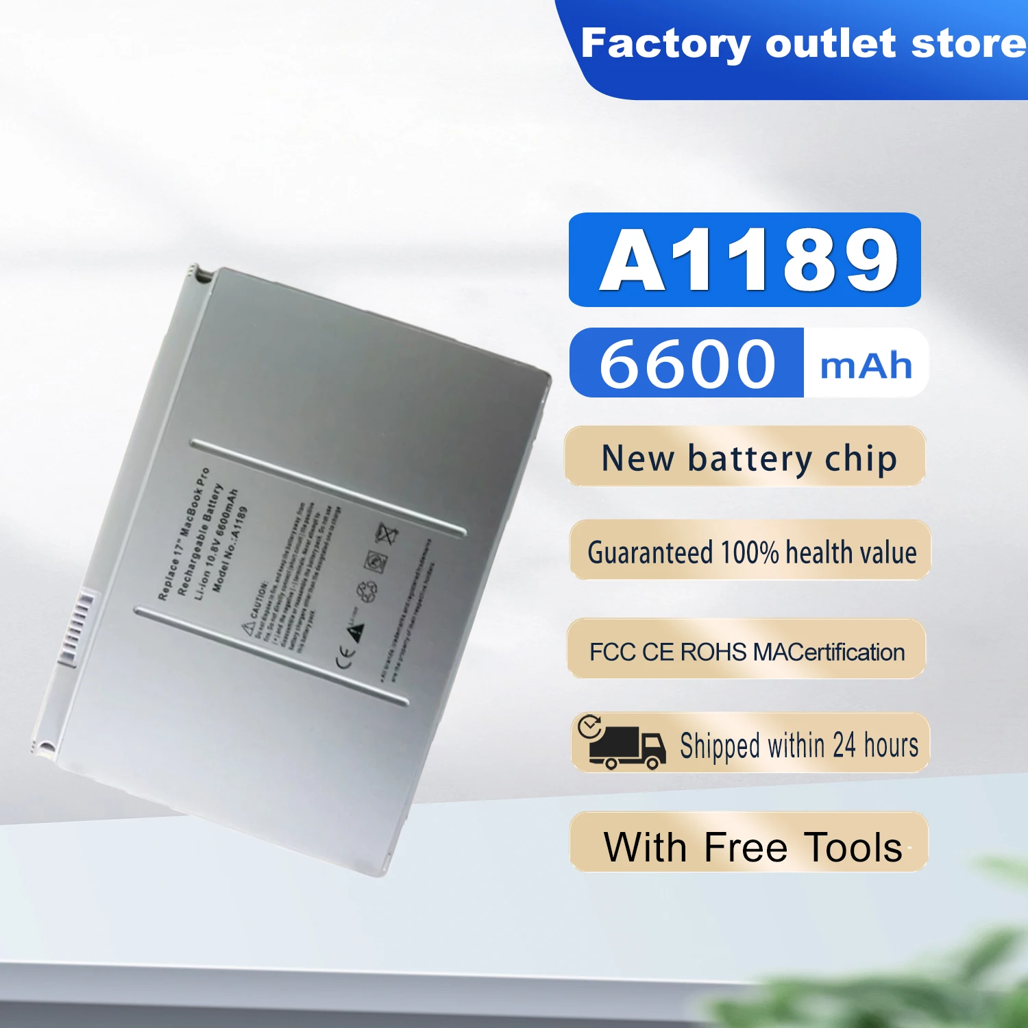 Новая батарея DXT для Apple MacBook Pro 17 дюймов A1189 A1151 A1229 A1261 2006 2007 2008
Новая батарея DXT для Apple MacBook Pro 17 дюймов A1189 A1151 A1229 A1261 2006 2007 2008