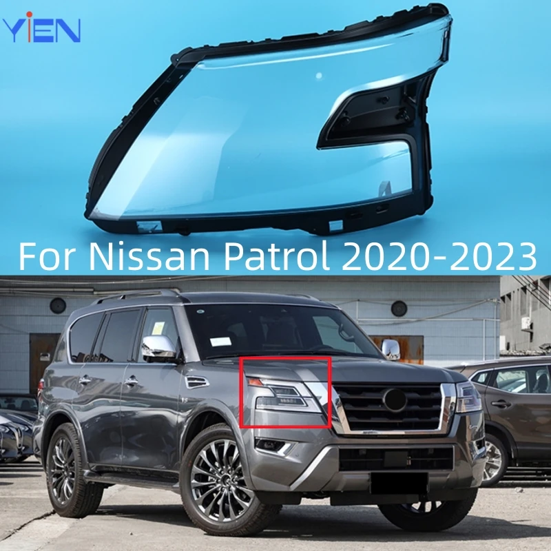 Для Nissan Patrol 2020 2021 2022 2023, автомобильные детали, аксессуары, замена прозрачных автомобильных фар из ПК, линзы для фар
Для Nissan Patrol 2020 2021 2022 2023, автомобильные детали, аксессуары, замена прозрачных автомобильных фар из ПК, линзы для фар