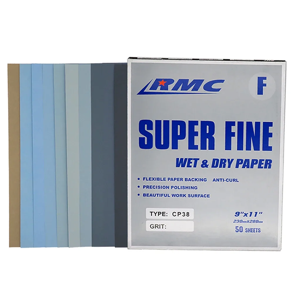 5/10PCS Wet and Dry Sandpaper Sanding Paper Sheets 400/600/800/1000/1200/1500/2000/2500/3000/4000/5000/7000 Grit Mixed
5/10PCS Wet and Dry Sandpaper Sanding Paper Sheets 400/600/800/1000/1200/1500/2000/2500/3000/4000/5000/7000 Grit Mixed