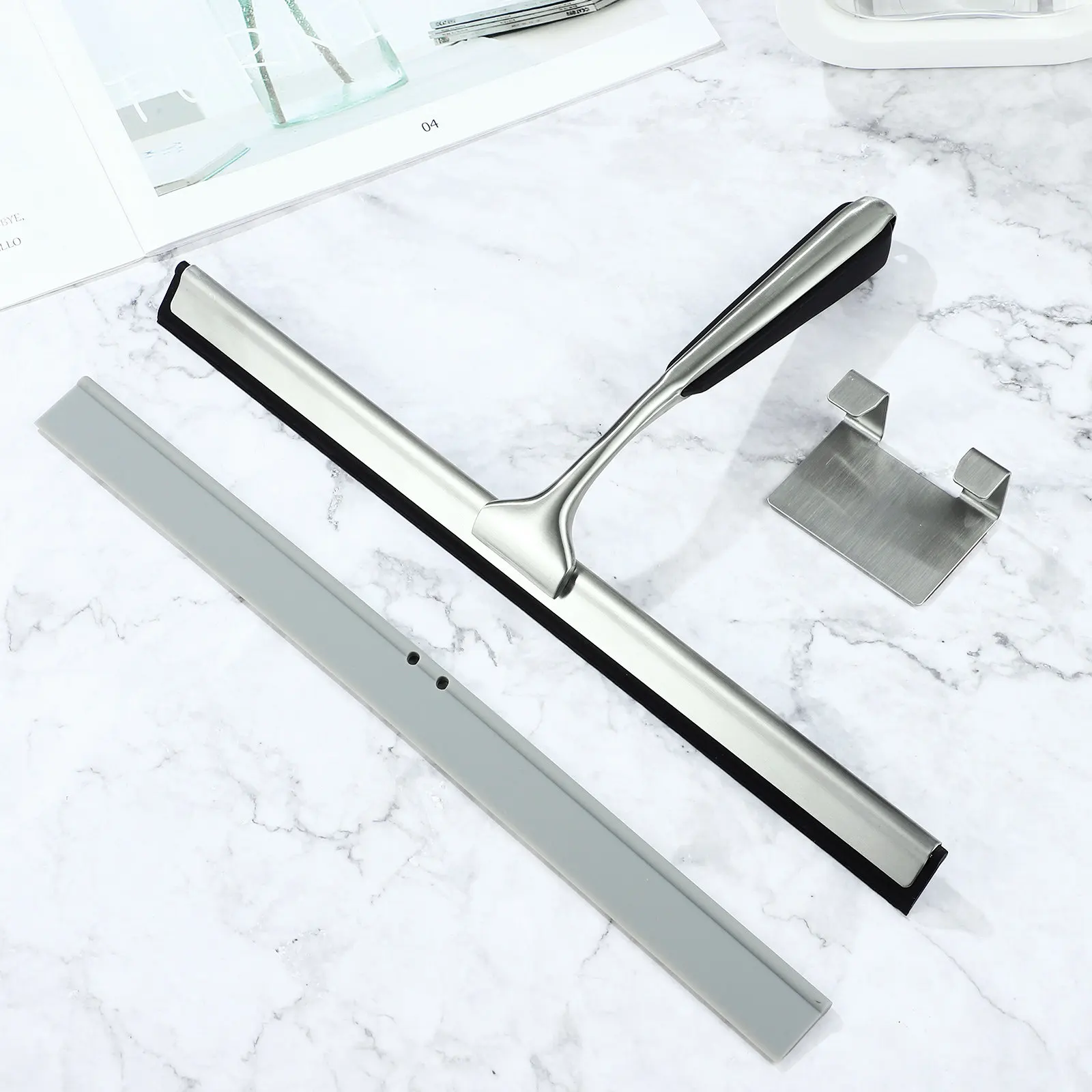 Shower Floor Squeegee Door Screen Cleaning Tools Bathroom for Tile Cleaner Wiper Scrubber
Shower Floor Squeegee Door Screen Cleaning Tools Bathroom for Tile Cleaner Wiper Scrubber