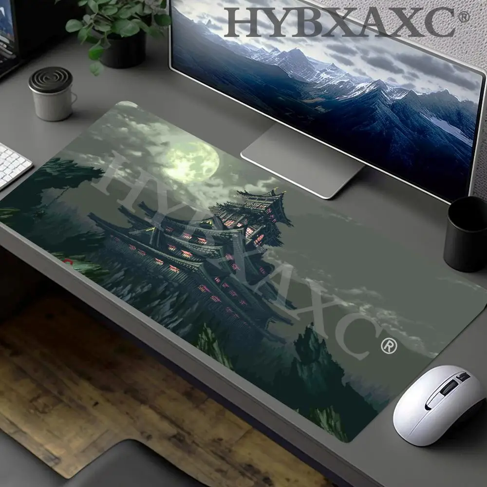 HYBXAXC Large Gaming Mouse Pad, Japanese Castle Night Moon Fantasy Non Slip Desk Mat Gaming Keyboard Mats Large Gamer Mousepad
HYBXAXC Large Gaming Mouse Pad, Japanese Castle Night Moon Fantasy Non Slip Desk Mat Gaming Keyboard Mats Large Gamer Mousepad