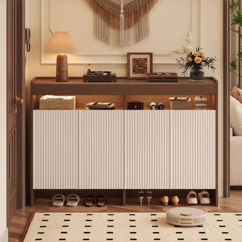 Cream style shoe cabinet entrance aesthetic space saving shoes organizers French retro armoires de salon living room furniture
Cream style shoe cabinet entrance aesthetic space saving shoes organizers French retro armoires de salon living room furniture