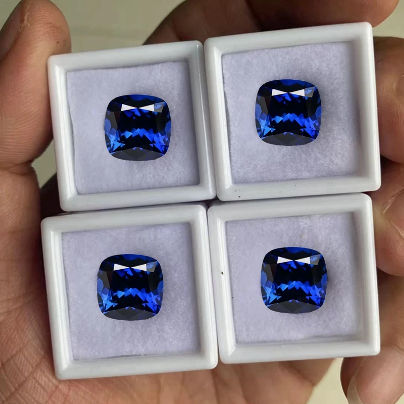 Box Loose Blue Sapphire Square Cut 12x12mm Test Mohs Hardness Gems VVS Loose Gemstones for Jewelry Making/Collection Gem
Box Loose Blue Sapphire Square Cut 12x12mm Test Mohs Hardness Gems VVS Loose Gemstones for Jewelry Making/Collection Gem