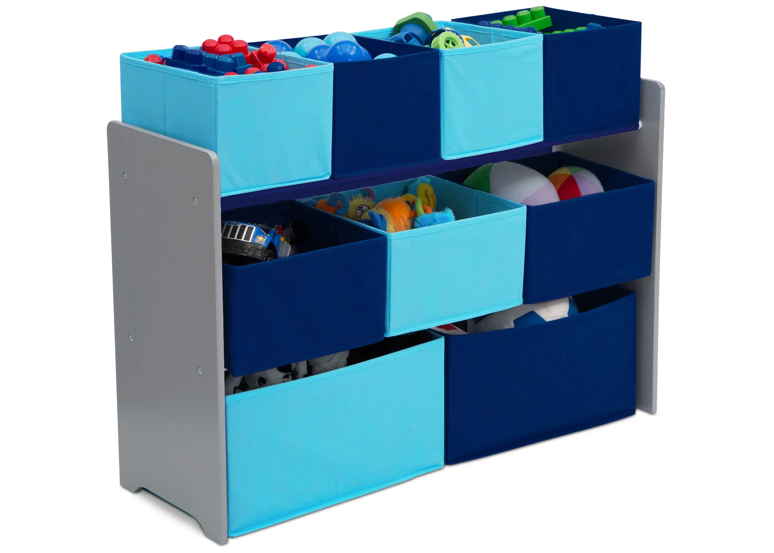 Deluxe Multi-Bin Toy Organizer with Storage Bins, Greenguard Gold Certified, Grey
Deluxe Multi-Bin Toy Organizer with Storage Bins, Greenguard Gold Certified, Grey