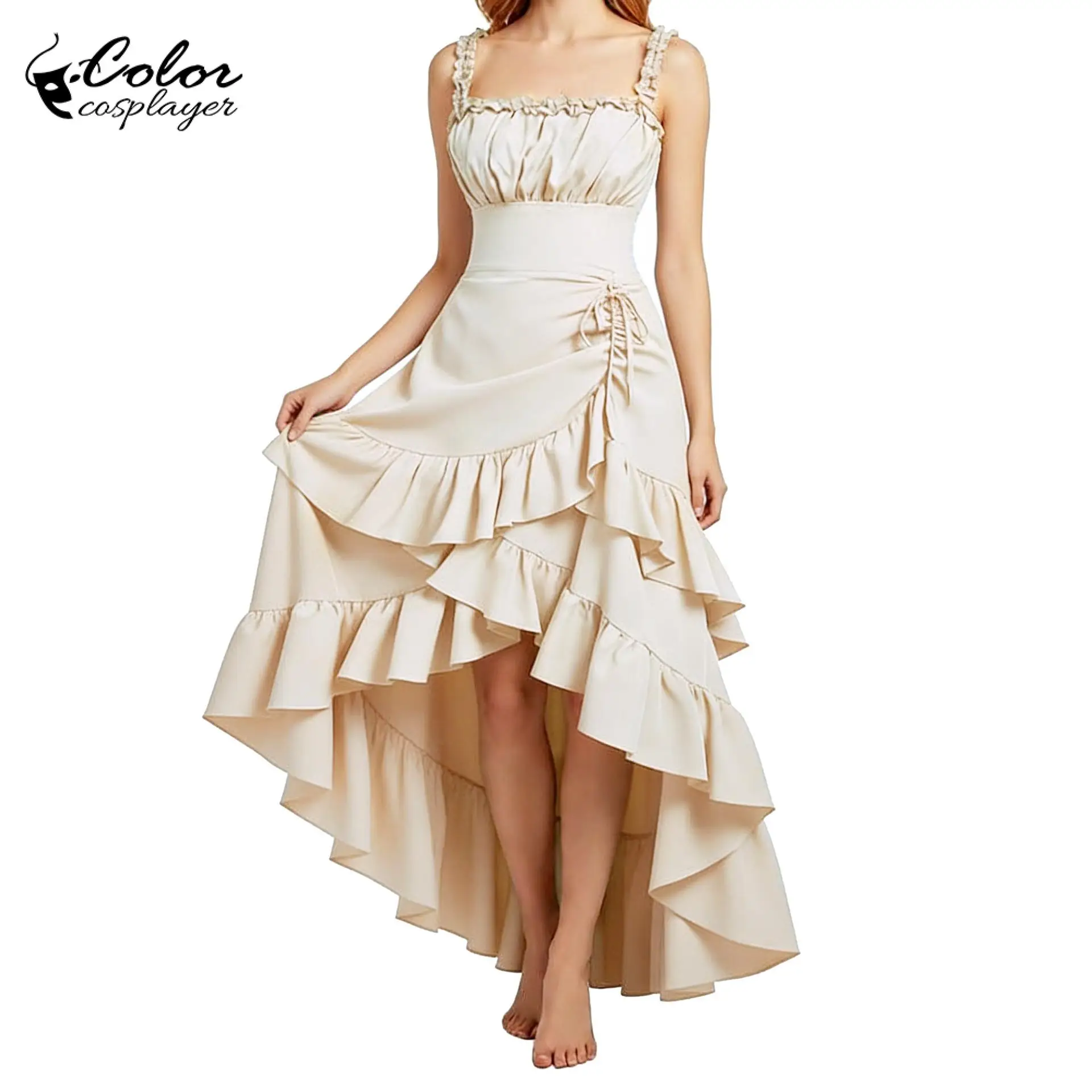 Color Cosplayer Palace Ball Party Dress Medieval Retro Gown Queen Cosplay Costume Women Carnival Lady Slip Dress Up Vintage Wear
Color Cosplayer Palace Ball Party Dress Medieval Retro Gown Queen Cosplay Costume Women Carnival Lady Slip Dress Up Vintage Wear