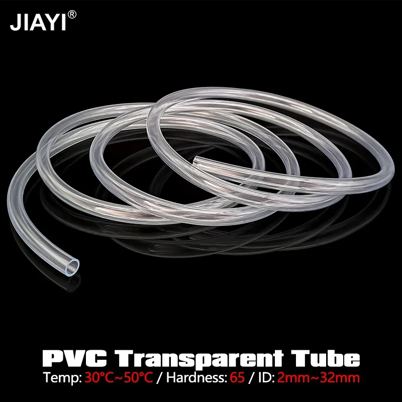 Transparent Flexible PVC Water Tube Odorless Clear Plastic Hose ID 1-32mm Aquarium Tubing Garden Water Irrigation Pipe
Transparent Flexible PVC Water Tube Odorless Clear Plastic Hose ID 1-32mm Aquarium Tubing Garden Water Irrigation Pipe