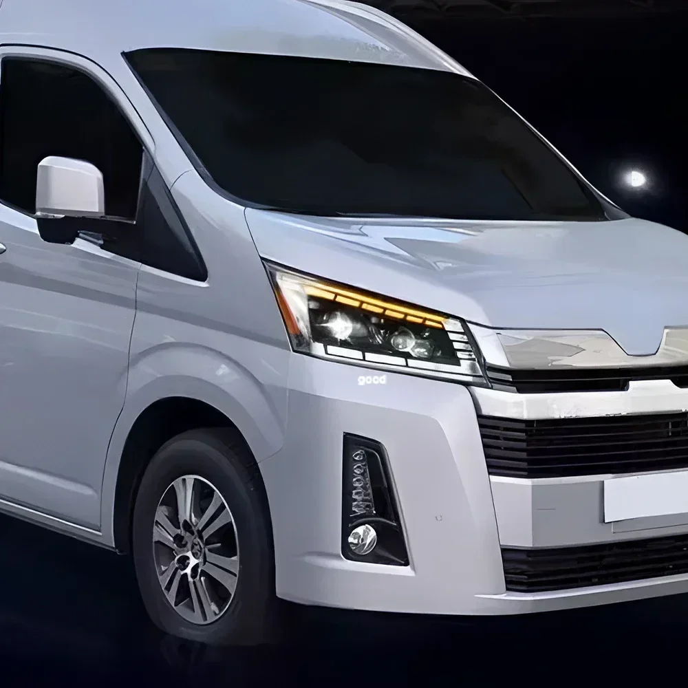 For Toyota Hiace 2019-2022 LED Car Front lamps Accessories Upgrade Projector Dual Lens Auto Headlights Plug and Play Assembly
For Toyota Hiace 2019-2022 LED Car Front lamps Accessories Upgrade Projector Dual Lens Auto Headlights Plug and Play Assembly