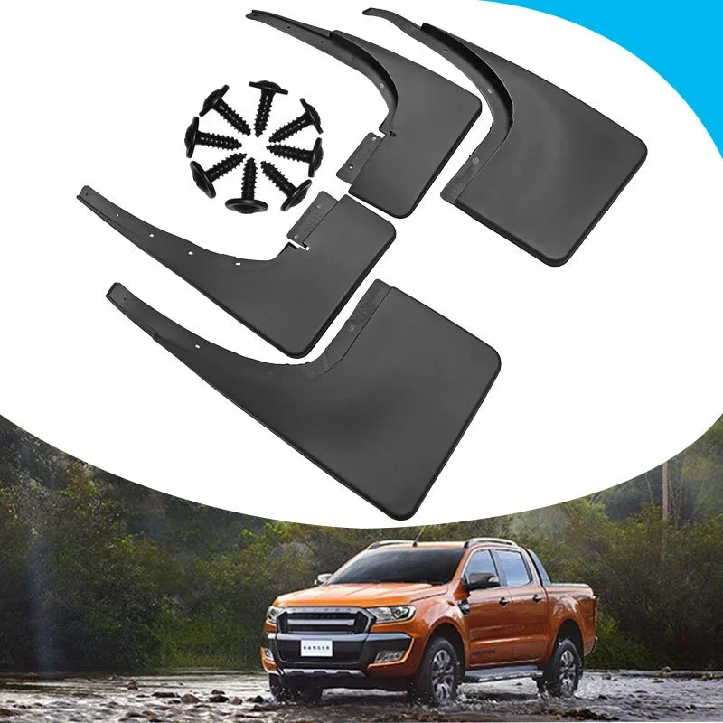 1 комплект автомобильных брызговиков, подходящих для модификации Ford Ranger, брызговики, крылья, автомобильные аксессуары
1 комплект автомобильных брызговиков, подходящих для модификации Ford Ranger, брызговики, крылья, автомобильные аксессуары