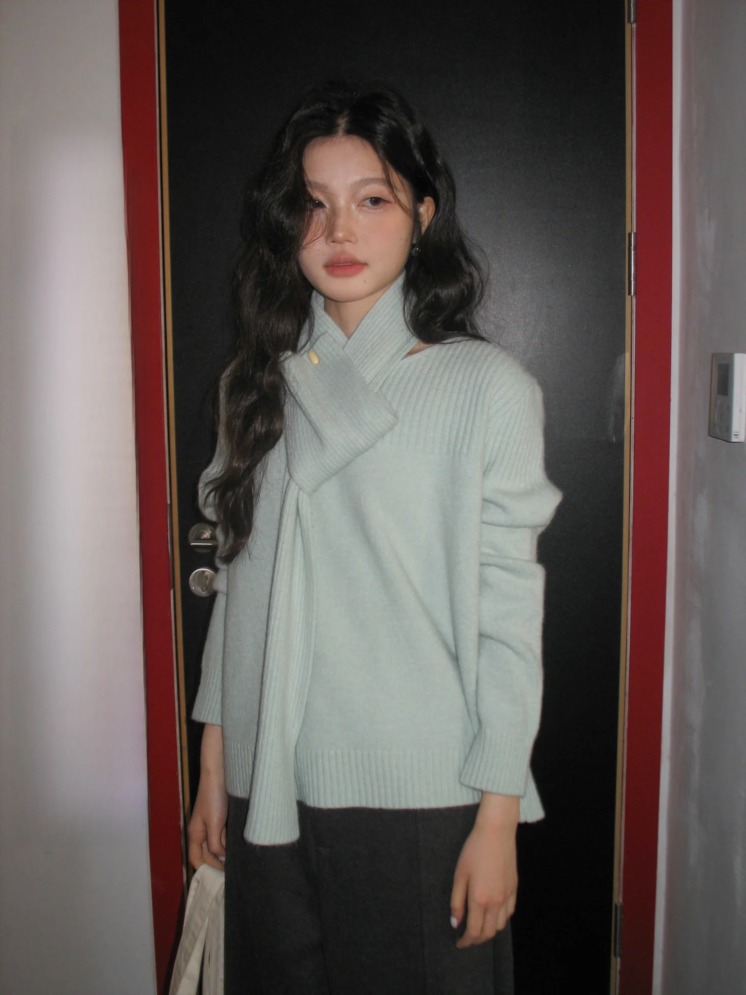 Mint een Thiened Winter Scarf Women's Pure Color Versatile Sweater Casual Sle Loose Fit Long Sve Online Exclusive
Mint een Thiened Winter Scarf Women's Pure Color Versatile Sweater Casual Sle Loose Fit Long Sve Online Exclusive