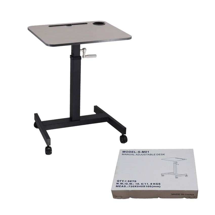 Custom Easy Adjustment Height Adjustable Desk Manual Wood Desktop Home Use Modern Design Standing Lift Table With Wheels
Custom Easy Adjustment Height Adjustable Desk Manual Wood Desktop Home Use Modern Design Standing Lift Table With Wheels