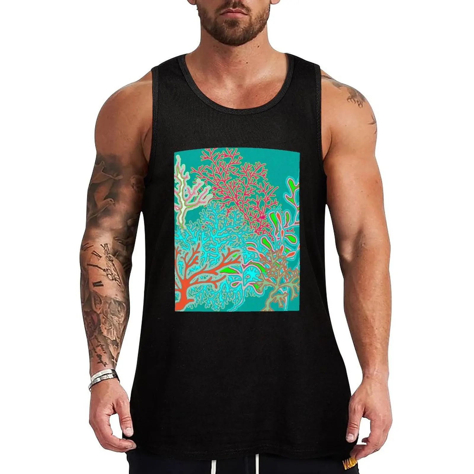 Coral Reef # 2 by Hollyce Jeffriess Tank Top Workout Running Tank Top Lightweight Breathable Wear
Coral Reef # 2 by Hollyce Jeffriess Tank Top Workout Running Tank Top Lightweight Breathable Wear