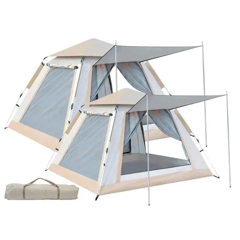 Fully Automatic Quick Open Tent Waterproof Family Camping Tent For 4-6 Person Rainproof Breathable Shelter Carry Bag Included
Fully Automatic Quick Open Tent Waterproof Family Camping Tent For 4-6 Person Rainproof Breathable Shelter Carry Bag Included