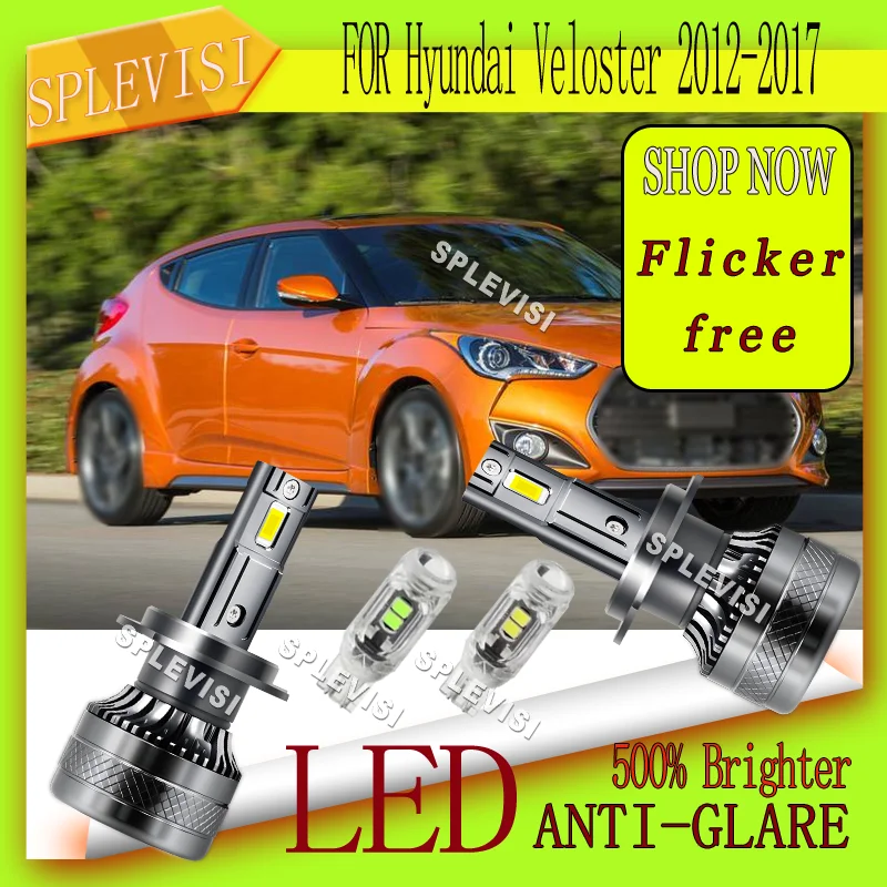 Warranty 2 YearInstant Illumination Prevents Thermal Runaway LED HEADLIGHT For Hyundai Veloster 2012 2013 2014 2015 2016 2017
Warranty 2 YearInstant Illumination Prevents Thermal Runaway LED HEADLIGHT For Hyundai Veloster 2012 2013 2014 2015 2016 2017