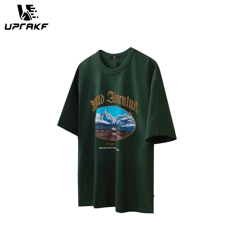 UPRAKF Heavyweight Landscape Graphic Print Fashion T Shirts Oversized Cotton Men Loose Drop Shoulder Short Sleeve Tees Summer
UPRAKF Heavyweight Landscape Graphic Print Fashion T Shirts Oversized Cotton Men Loose Drop Shoulder Short Sleeve Tees Summer