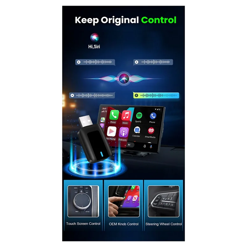 【Найвичайшая цена!】Под проводной к беспроводному Carplay и Android Auto 2 в 1 Dongle 2.4/5G Wi-Fi Bluetooth 5.0 для проводного Carplay Android Auto C
【Найвичайшая цена!】Под проводной к беспроводному Carplay и Android Auto 2 в 1 Dongle 2.4/5G Wi-Fi Bluetooth 5.0 для проводного Carplay Android Auto C