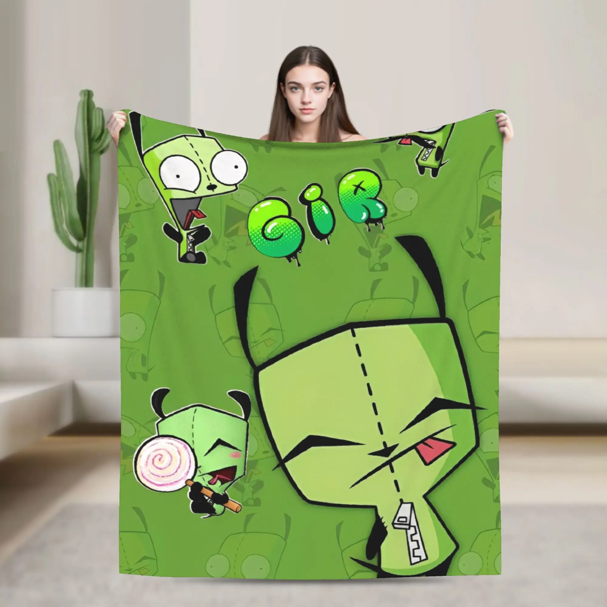 Invaders Zims Knitted Blanket Cartoon Plush Throw Blanket Summer Air Conditioning Personalised Soft Warm Bedsprea,
Invaders Zims Knitted Blanket Cartoon Plush Throw Blanket Summer Air Conditioning Personalised Soft Warm Bedsprea,