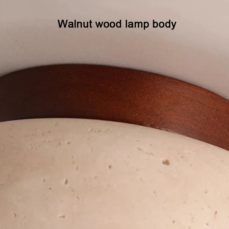 WECUS 15cm Yellow Travertine Wood LED Ceiling Light Nordic Vintage Stair Corridor Balcony Home Decoration Fixture
WECUS 15cm Yellow Travertine Wood LED Ceiling Light Nordic Vintage Stair Corridor Balcony Home Decoration Fixture