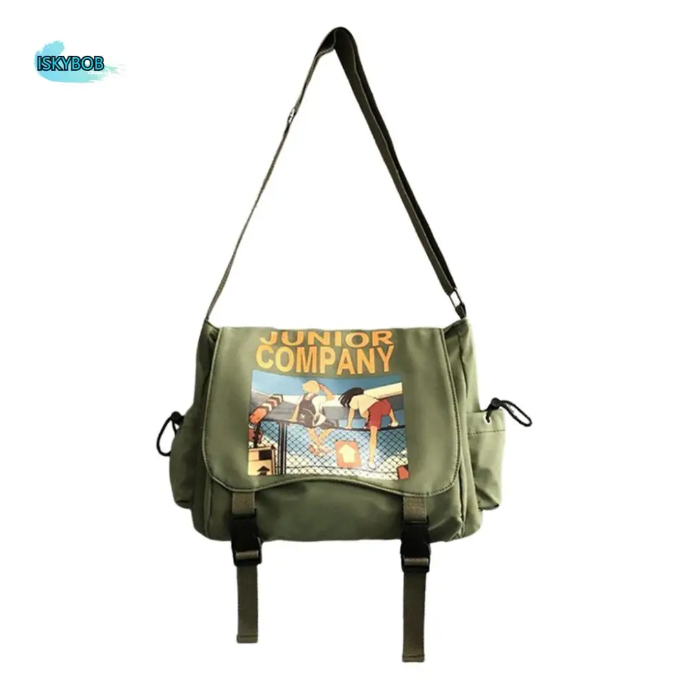 Simple Square Men Crossbody Bag Print Couple Style Nylon Shoulder Bag Multi-Pockets Multifunctional Messenger Bag Outdoor
Simple Square Men Crossbody Bag Print Couple Style Nylon Shoulder Bag Multi-Pockets Multifunctional Messenger Bag Outdoor