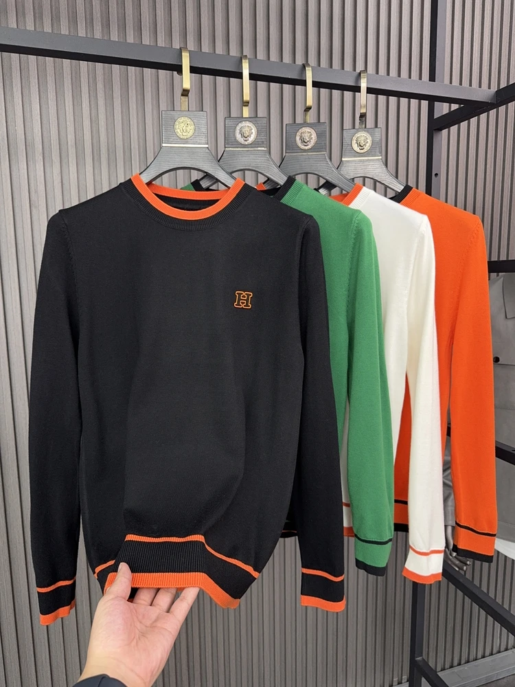 Мужской вязаный шерстяной свитер круглый Ne Casual Long Sve Faion Urban Sle Весна Осень Зима Удобный теплый трикотаж 
Мужской вязаный шерстяной свитер круглый Ne Casual Long Sve Faion Urban Sle Весна Осень Зима Удобный теплый трикотаж