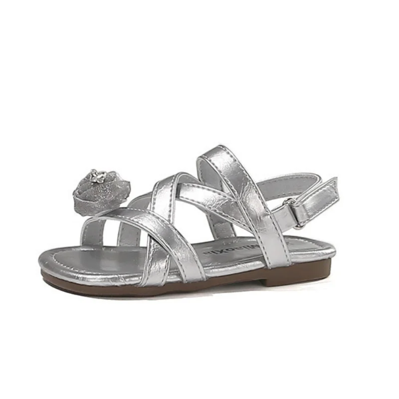 Girls Open Toe Flat Sandals New Patent Leather Cross Strap Princess Beach Shoes Toddler Girls Casual Outdoor Soft Sole Non-Slip
Girls Open Toe Flat Sandals New Patent Leather Cross Strap Princess Beach Shoes Toddler Girls Casual Outdoor Soft Sole Non-Slip