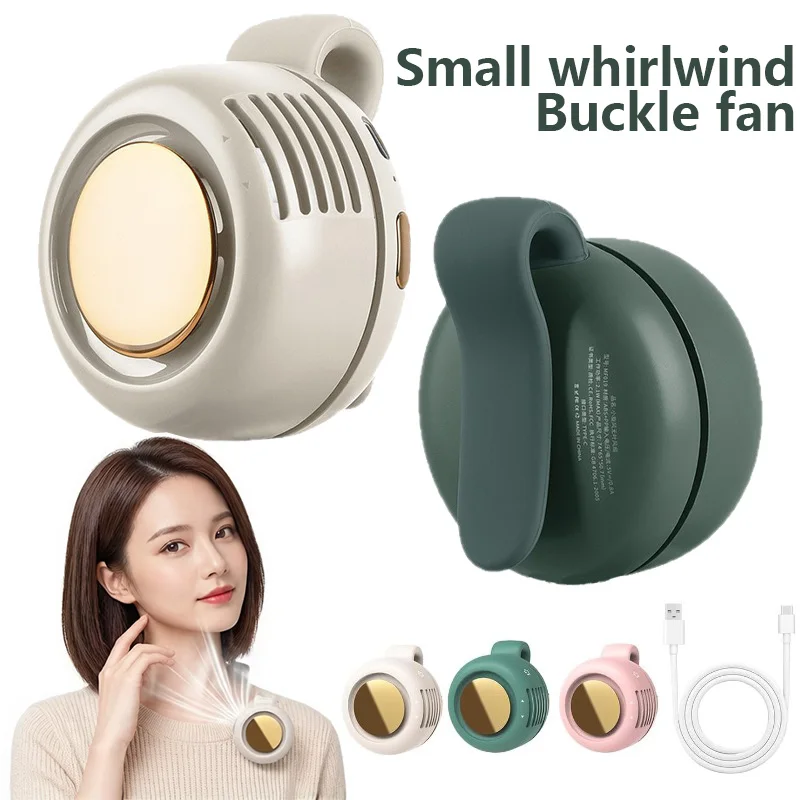 Portable Silent Mini Bladeless Electric Fan,Small fan Clip on Shirt Waist Mini Bladeless Fan Adjustable 3-Speed For Outdoorsport
Portable Silent Mini Bladeless Electric Fan,Small fan Clip on Shirt Waist Mini Bladeless Fan Adjustable 3-Speed For Outdoorsport