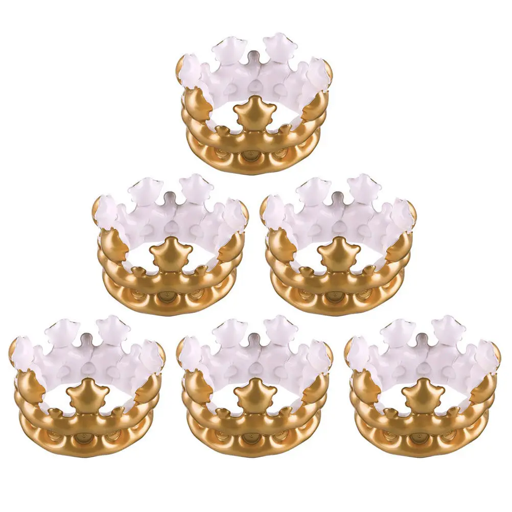 6Pcs Inflatable Crown Birthday Party Crown Cosplay Costume Fancy Dress Decorative Photo Prop Cosplay Inflatable Crown,
6Pcs Inflatable Crown Birthday Party Crown Cosplay Costume Fancy Dress Decorative Photo Prop Cosplay Inflatable Crown,