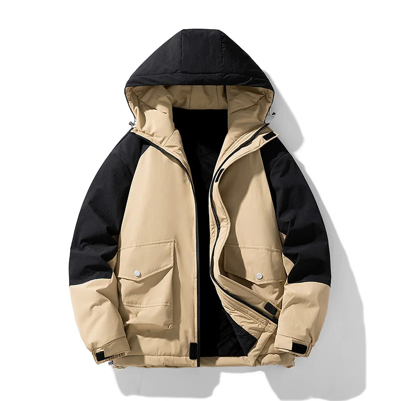 Men Warm Cotton-padded Jacket Men Autumn Winter Jacket Outdoor Men Down Jacket Thickened Windproof Hooded Cotton-padded Jacket
Men Warm Cotton-padded Jacket Men Autumn Winter Jacket Outdoor Men Down Jacket Thickened Windproof Hooded Cotton-padded Jacket