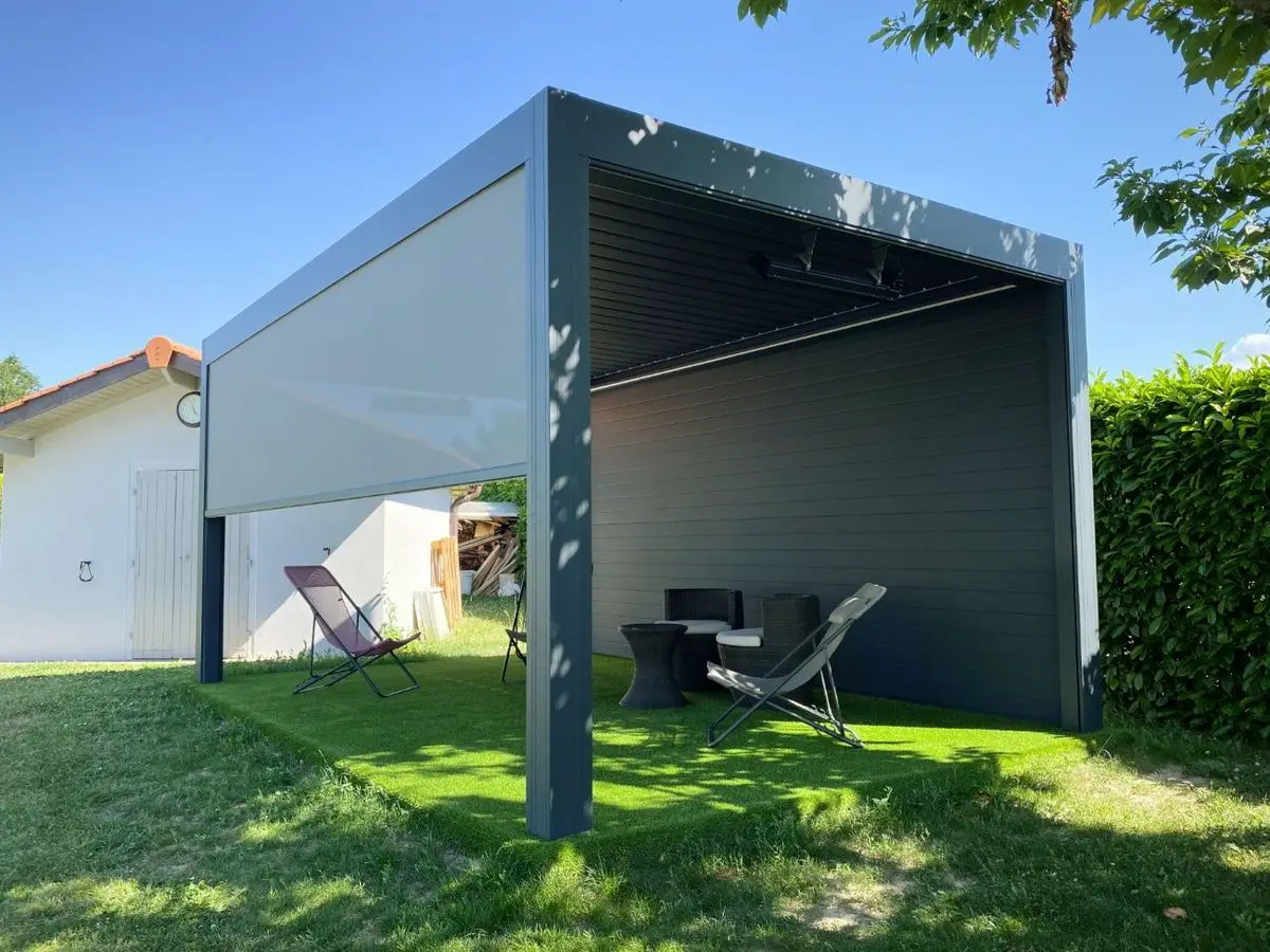 Bioclimatic Louvered Aluminum Gazebo Pergola with Motorized Roof for Rainproof Outdoor Garages Louvered Aluminum Carport Gazebos
Bioclimatic Louvered Aluminum Gazebo Pergola with Motorized Roof for Rainproof Outdoor Garages Louvered Aluminum Carport Gazebos